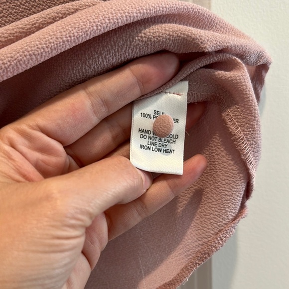 Lulu's Lisa Marie Mauve Blouse with Embroidered Sleeves - Picture 3 of 5